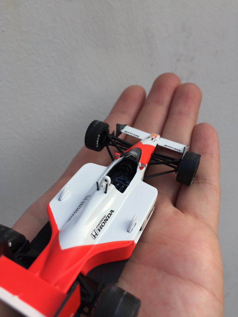 Illustration for article titled Remembering Ayrton’s first championship-winning car...